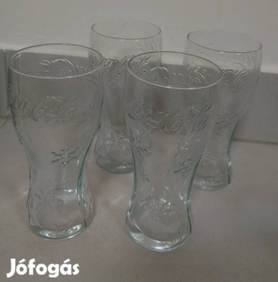 Coca-Cola hópehely karácsonyi téli pohár pohárkészlet