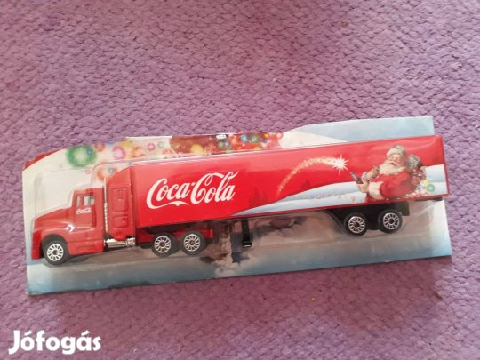 Coca-Cola karácsonyi kamion (bontatlan) / gyűjtői darab