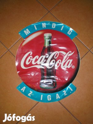 Coca-Cola nagyméretű matrica kb. 40 éves 43 cm