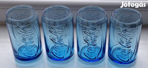 Coca Cola pohár doboz alakú 4 darab