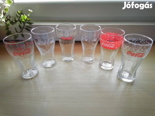 Coca Cola pohár készlet (6 db)
