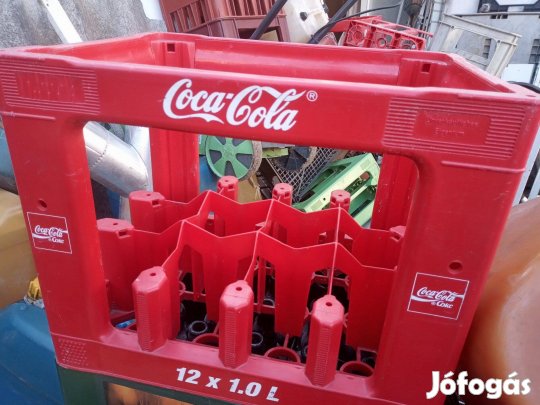 Coca Cola rekesz 1L-es 1db