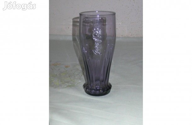 Coca Cola üveg pohár ( 3 dl. Lila )