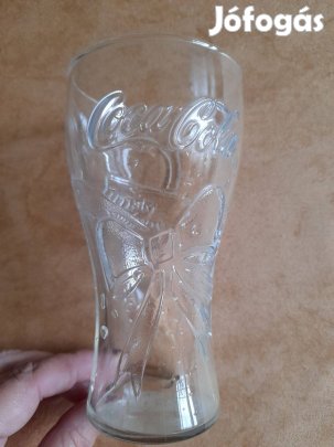 Coca- cola masnis karácsonyi pohár üvegpohár üveg pohár Coca- Cola
