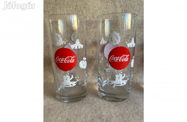 Coca-cola pohár, télapós
