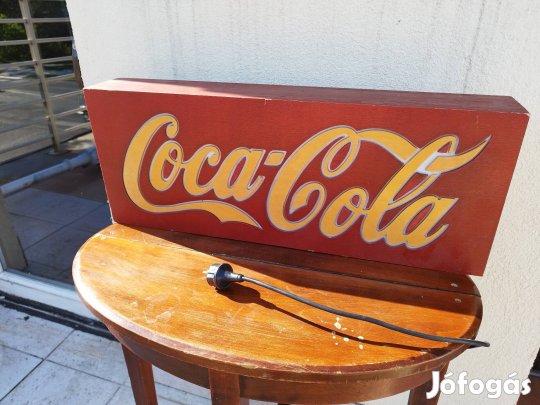 Coca-cola reklám tábla 