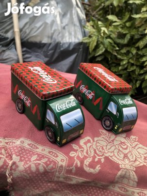 Coca cola teherautó fém doboz 4000 Ft /db