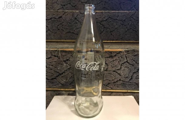 Coca-cola üveg, palack 1 liter Posta megoldható coca-cola palack
