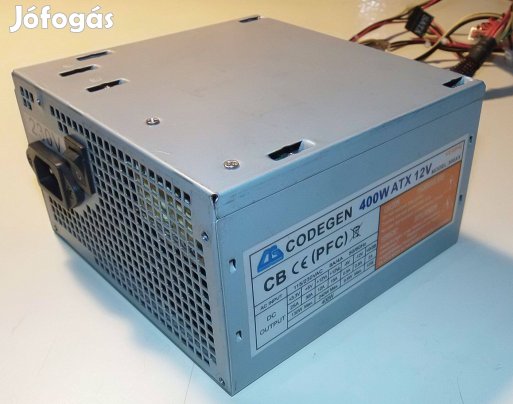 Codegen ATX számítógép tápegység 400W