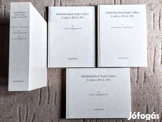 Codices 484 & 381 - kódex hasonmás reprint fakszimile faksimile
