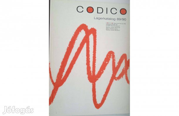 Codico lagerkatalog 1989-1990