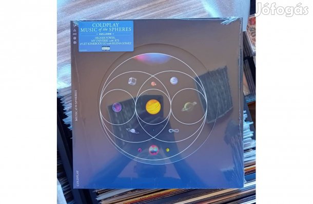 Coldplay - Music Of The Spheres Bakelit Lemez LP Bontatlan