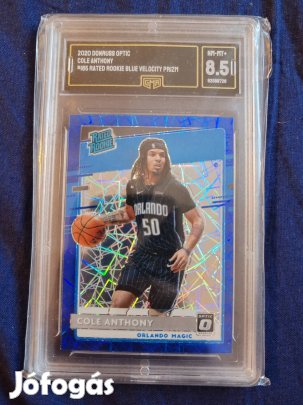 Cole Anthony Rookie, RC bevizsgált NBA kártya 