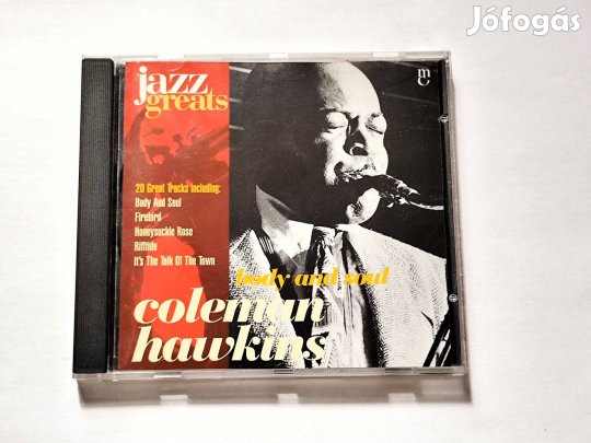 Coleman Hawkins - Body And Soul CD 1997 UK Jazz Greats -