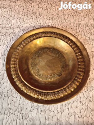 Collini sárgaréz tál