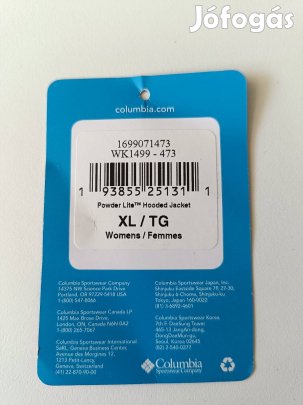 Columbia Omniheat Dzseki