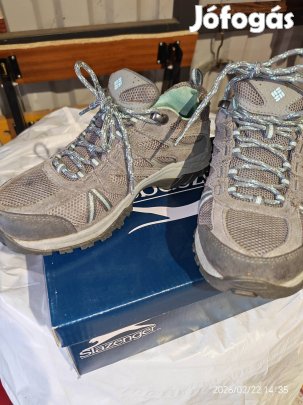 Columbia női 38as túracipő újszerű