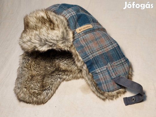 Columbia szőrmés téli sapka, usanka, L