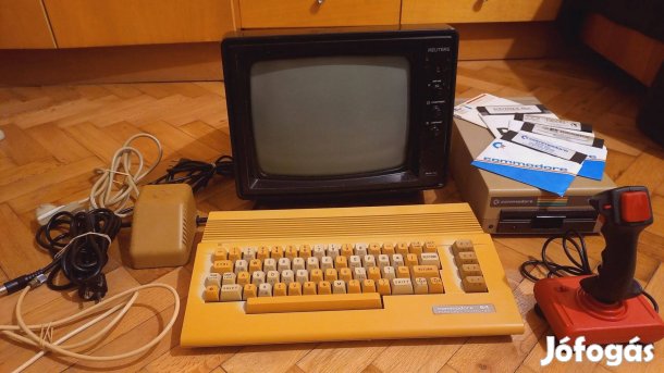 Commodore 64 + monitor