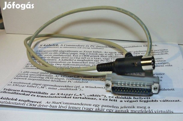 Commodore PC-VC1541 kábel