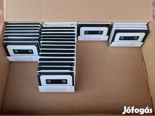 Commodore számítógép kazettás magnó deck kazetta 25 db