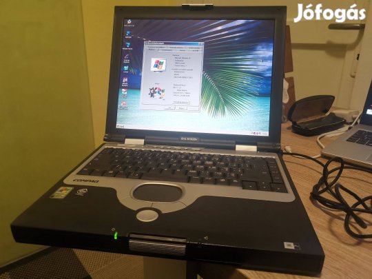 Compaq Evo N1020v Retro laptop, patika, Töltővel !!gyűjtői darab !!