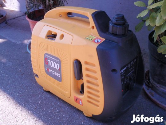 Compass G 1000 aggregátor/220 V,1000 W/4 ütemű/