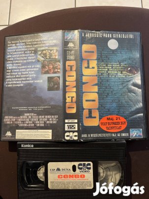 Congo kaland vhs 