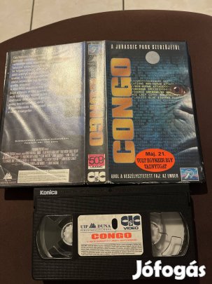 Congo kaland vhs kistok 