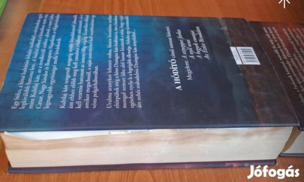 Conn Iggulden A Hódító sorozat 2 kötete+ ajándék zsákbamacska