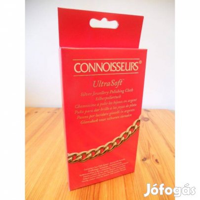 Connoisseurs Ultra Soft - ezüstékszer ápoló törlőkendő