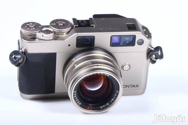 Contax G1 filmes fényképezőgép + f2 45mm planar carl Zeiss objektív 