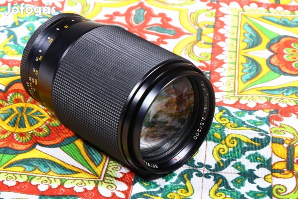Contax Tele Tessar 3.5 200mm Carl Zeiss cy objektív 