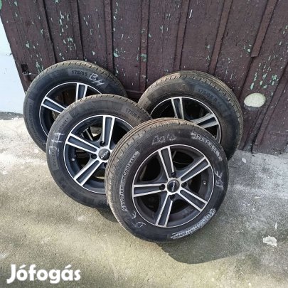 Continental 175/65 R14 nyári gumi alufelnivel