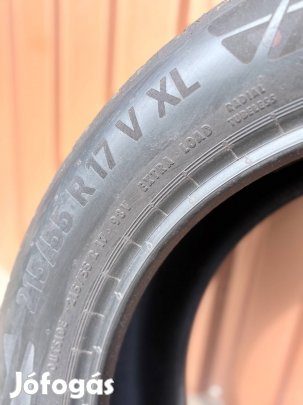 Continental 215/55 t17 nyári gumi