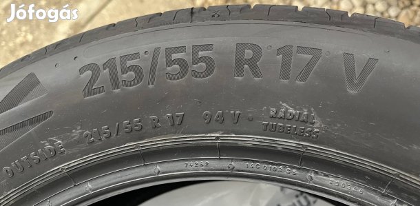 Continental Ecocontact 6 215/55 R17 94v Nyári Gumi