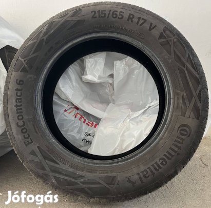 Continental Ecocontact 6 215/65 R17 használt nyári gumi