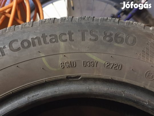 Continental Wintercontact TS860 185/65R15 , 2 darab, 2020-as
