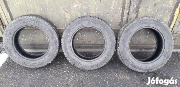 Continental téli gumi195/65R15C kisteherre újszerű 3 darab!