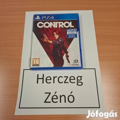 Control ps4 játék
