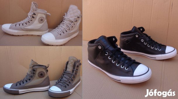 Converse 44 44-es eredeti férfi magas szárú bőr sneaker cipő
