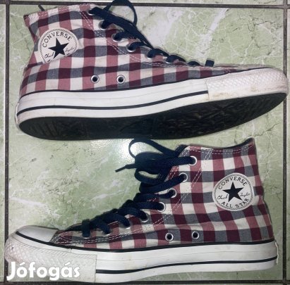Converse All Star 41,5 magasszárú eredeti mintás dorkó tornacipő 