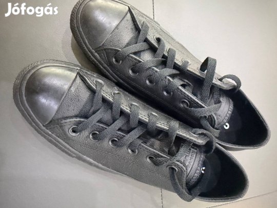Converse bőr fekete Chuck Taylor