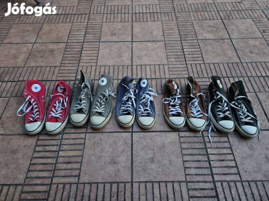 Converse magasszárú vászoncipő cipő több szín egyben 44.5 45