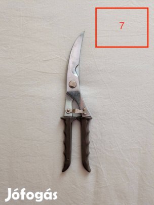 Cookery! Grillcsirke daraboló baromfiolló, biztonsági zárral!