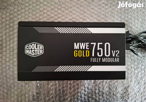 Cooler Master Mwe Gold 750 V2 / 750W 80+ Gold Full moduláris - Foxpost