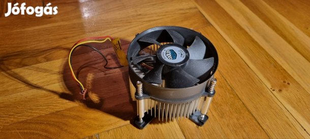Coolermaster processzor hűtő 775-ös 