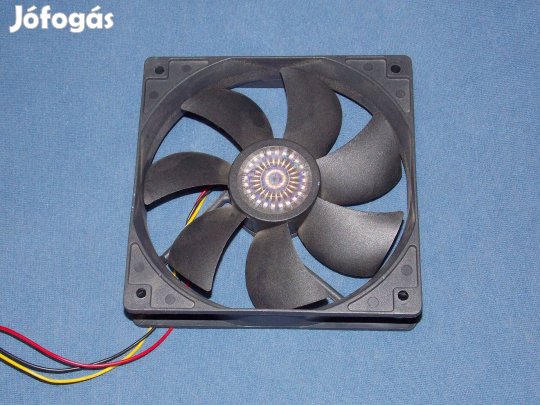 Coolermaster számítógép, PC cooler, ház ventilátor 120 mm 12V