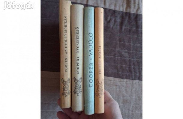 Cooper: Vadölő + Nyomkereső + Bőrharisnya,Az utolsó mohikán