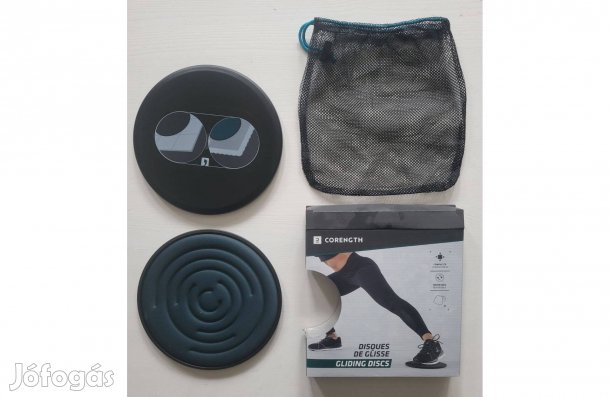 Corength fitnesz csúszókorong, 21 cm (Decathlon)